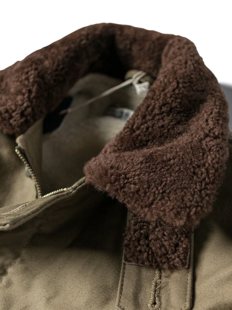 Bronson MFG. CO. TOPS WWII Early Model Submarine N-1 Woolen Deck Jacket 12 Bronson MFG. CO. TOPS WWII Early Model Submarine N-1 Woolen Deck Jacket