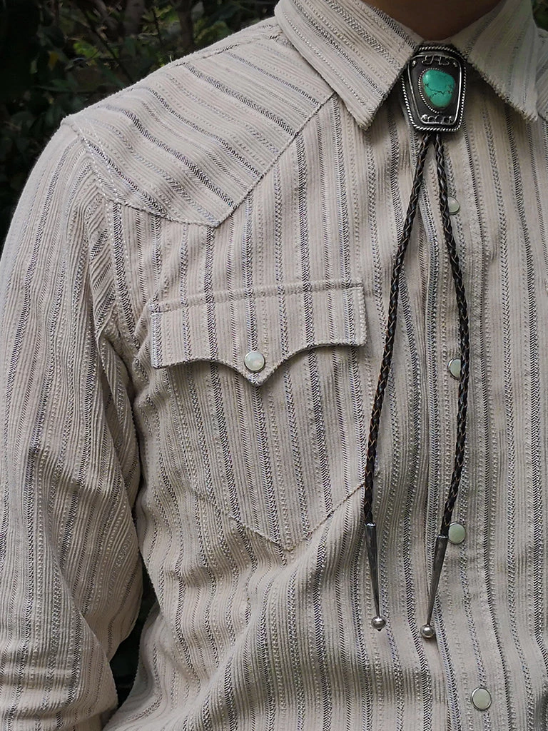 Annual Ring TOPS 1950s 8 Oz Striped Corduroy Western Shirt 3 Annual Ring TOPS 1950s 8 Oz Striped Corduroy Western Shirt