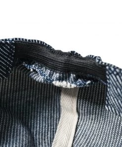 Non Stock MFG. CO. Old Time Denim Stripe Newsboy Cap