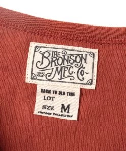 Bronson MFG. CO. Vintage Short Sleeve Henley T-Shirt - Red Back In Stock 25 Bronson MFG. CO. Vintage Short Sleeve Henley T-Shirt - Red Back In Stock