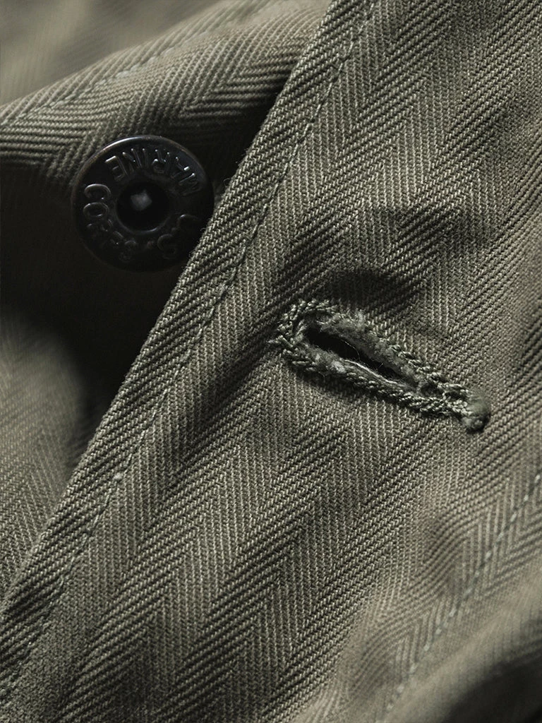 Bronson MFG. CO. NEW ARRIVALS USMC P-41 HBT Utility Jacket 8 Bronson MFG. CO. NEW ARRIVALS USMC P-41 HBT Utility Jacket
