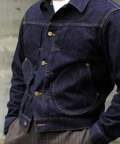 Annual Ring 1880 Indigo Dyed 15 Oz Selvedge Denim Jacket