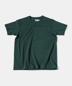Bronson MFG. CO. 1930s Slanted Pocket Tubular T-Shirt - Green TOPS