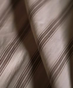 Annual Ring Yarn-Dyed Dobby Open Collar Shirt