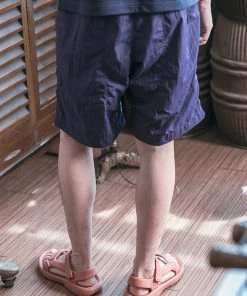 Non Stock MFG. CO. Nylon Climber's Shorts - Purple