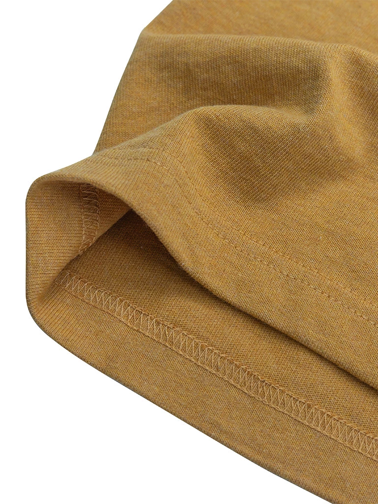 Non Stock MFG. CO. 9 Oz Cotton Tubular T-Shirt - Ginger TOPS 12 Non Stock MFG. CO. 9 Oz Cotton Tubular T-Shirt - Ginger TOPS