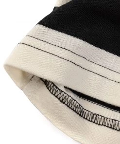 Non Stock MFG. CO. Heavyweight Cotton Wide Striped T-Shirt - Black 24 Non Stock MFG. CO. Heavyweight Cotton Wide Striped T-Shirt - Black