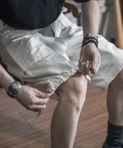 Non Stock MFG. CO. May 2022 8.5 Oz Cotton Ripstop Cargo Shorts - White