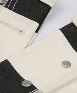 Bob Dong Heavyweight Wide Stripe Asymmetrical Pocket Pants NEW ARRIVALS 27 Bob Dong Heavyweight Wide Stripe Asymmetrical Pocket Pants NEW ARRIVALS