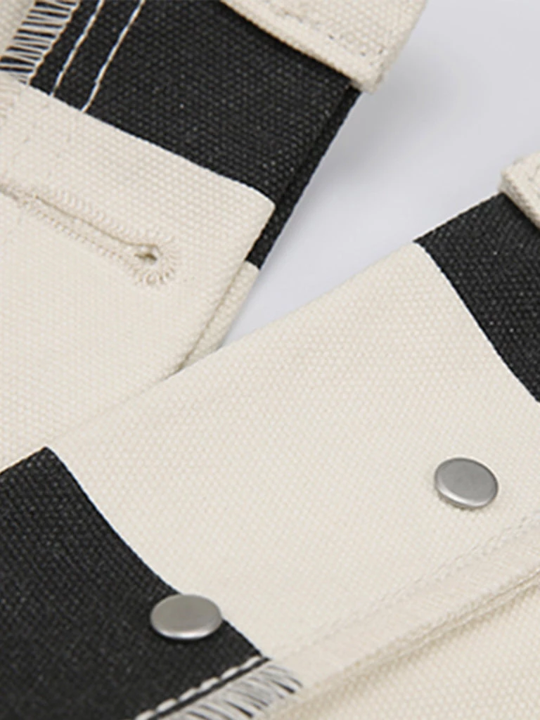 Bob Dong Heavyweight Wide Stripe Asymmetrical Pocket Pants NEW ARRIVALS 13 Bob Dong Heavyweight Wide Stripe Asymmetrical Pocket Pants NEW ARRIVALS