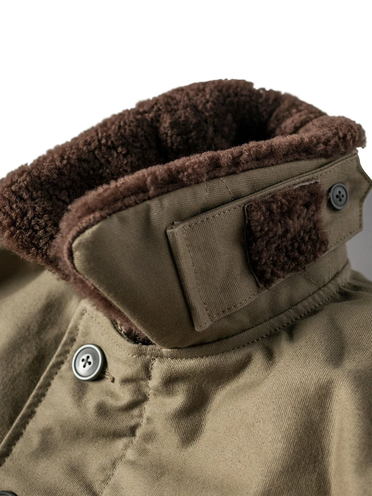 Bronson MFG. CO. TOPS WWII Early Model Submarine N-1 Woolen Deck Jacket 13 Bronson MFG. CO. TOPS WWII Early Model Submarine N-1 Woolen Deck Jacket