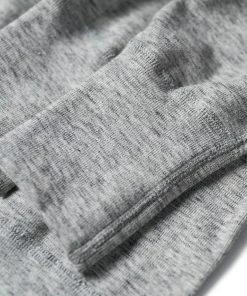 Bronson MFG. CO. 14 Oz Side Closing Henley T-Shirt - Gray