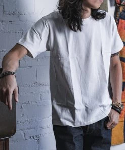 Non Stock MFG. CO. 9 Oz Cotton Tubular T-Shirt - White TOPS