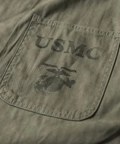 Bronson MFG. CO. NEW ARRIVALS USMC P-41 HBT Utility Jacket 20 Bronson MFG. CO. NEW ARRIVALS USMC P-41 HBT Utility Jacket