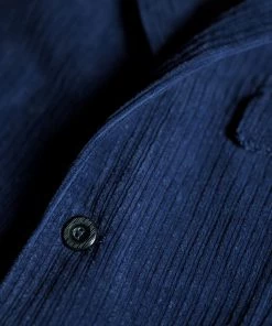 Annual Ring BEST SELLERS 1920s French Indigo Corduroy Suit Jacket