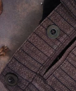 Annual Ring BEST SELLERS French Salt & Pepper Striped Chambray Work Trousers