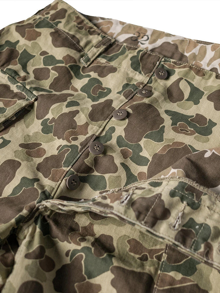 Bronson MFG. CO. US Army M-43 Duck Hunter Camo Shorts BOTTOMS 11 Bronson MFG. CO. US Army M-43 Duck Hunter Camo Shorts BOTTOMS