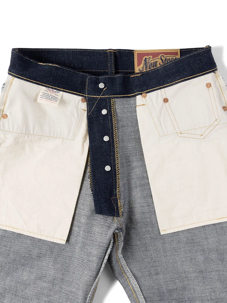 Non Stock MFG. CO. 15 Oz Heavyweight Selvedge Denim Jeans 20 Non Stock MFG. CO. 15 Oz Heavyweight Selvedge Denim Jeans