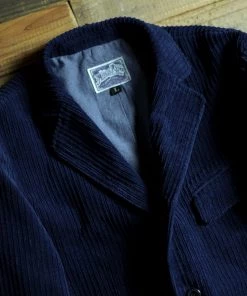 Annual Ring BEST SELLERS 1920s French Indigo Corduroy Suit Jacket