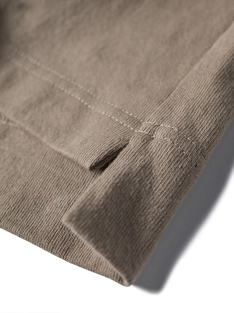 Non Stock MFG. CO. 9.8 Oz Cotton Classic Pocket T-Shirt - Khaki TOPS 13 Non Stock MFG. CO. 9.8 Oz Cotton Classic Pocket T-Shirt - Khaki TOPS