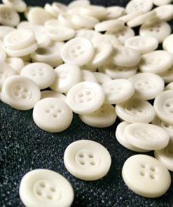 Annual Ring White Cotton-Linen Button-Down Shirt BEST SELLERS