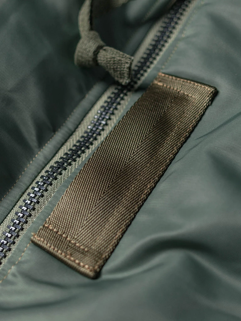 Bronson MFG. CO. 1950s USAF Type MA-1 Flight Jacket TOPS 14 Bronson MFG. CO. 1950s USAF Type MA-1 Flight Jacket TOPS