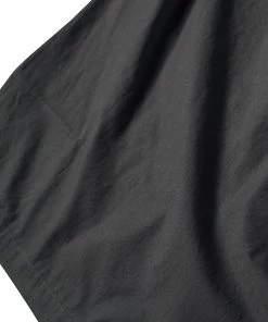 Bronson MFG. CO. Classic Panama Open Collar Shirt - Dark Gray