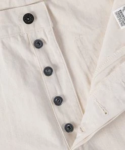 Bronson MFG. CO. Back In Stock 1940s WWII USN 10.5 Oz. Proembryo Cloth HBT Deck Fatigue Pants