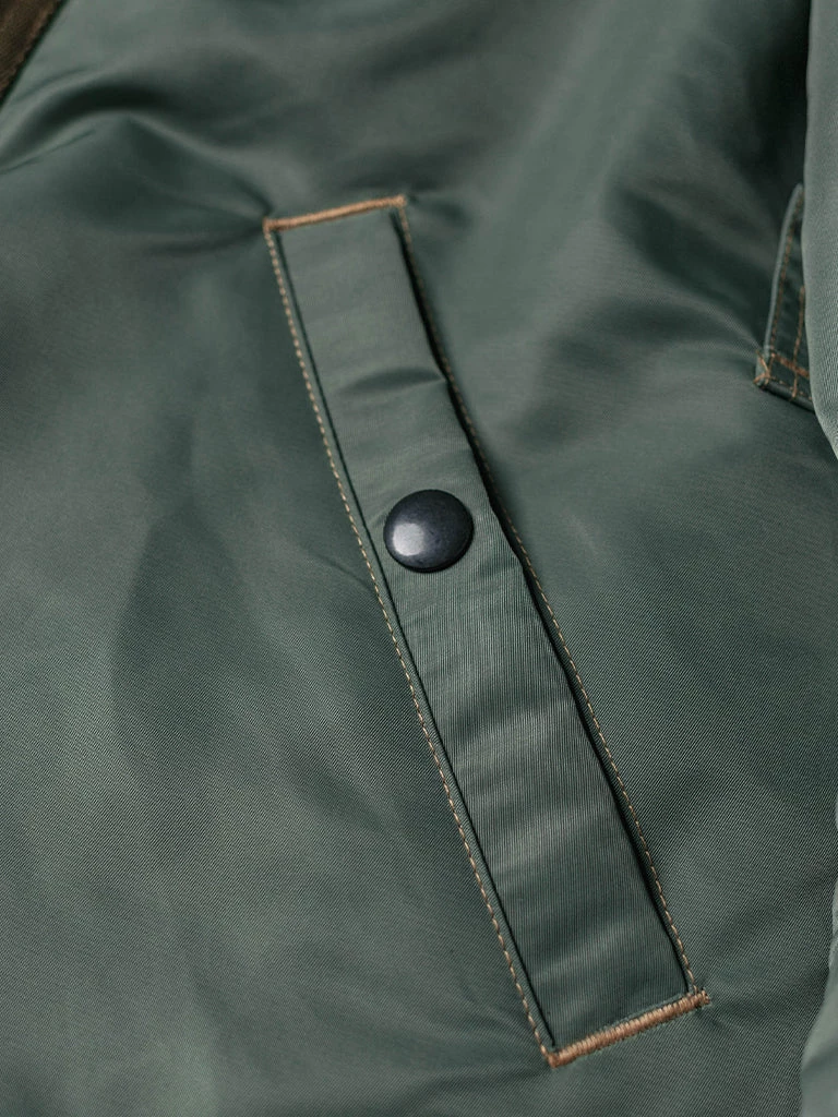 Bronson MFG. CO. 1950s USAF Type MA-1 Flight Jacket TOPS 15 Bronson MFG. CO. 1950s USAF Type MA-1 Flight Jacket TOPS