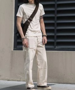 Bronson MFG. CO. 1940s USN Slub Cotton Training T-Shirt TOPS 18 Bronson MFG. CO. 1940s USN Slub Cotton Training T-Shirt TOPS