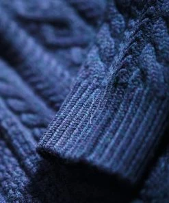 Annual Ring TOPS Merino Wool Aran Sweater