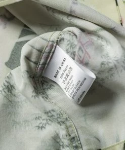 Non Stock MFG. CO. Ukiyo-e Tiger & Bamboo Pattern Aloha Shirt - Light Green NEW ARRIVALS