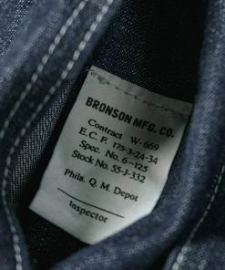 Bronson MFG. CO. 1935 US Army CCC Fatigue Jumper 34 Bronson MFG. CO. 1935 US Army CCC Fatigue Jumper