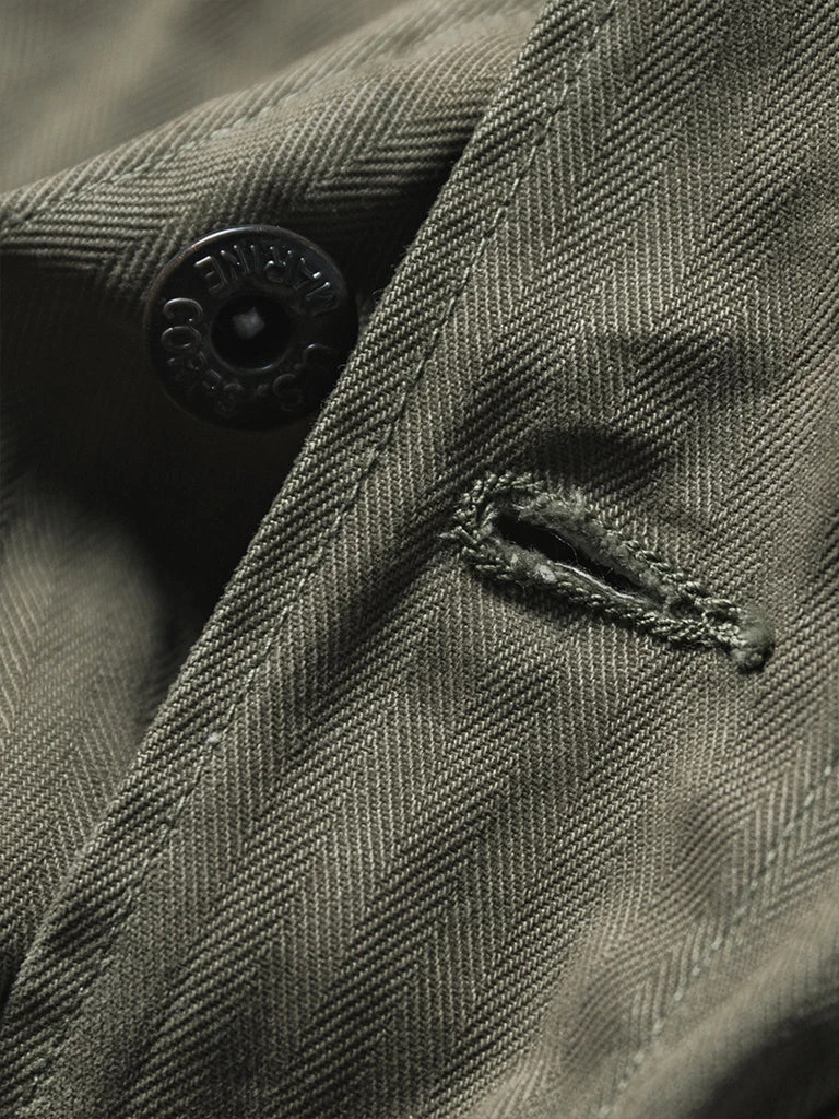 Bronson MFG. CO. NEW ARRIVALS USMC P-44 HBT Utility Jacket 17 Bronson MFG. CO. NEW ARRIVALS USMC P-44 HBT Utility Jacket