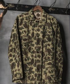 Bronson MFG. CO. TOPS WWII USMC Type P-42 Duck Hunter Camo Jacket