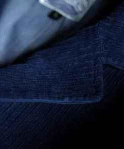 Annual Ring BEST SELLERS 1920s French Indigo Corduroy Suit Jacket