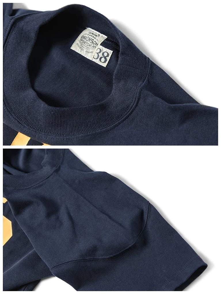 Bronson MFG. CO. US Naval Football T-Shirt - Navy NEW ARRIVALS 8 Bronson MFG. CO. US Naval Football T-Shirt - Navy NEW ARRIVALS