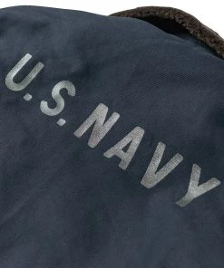 Bronson MFG. CO. TOPS 1943 US Navy 1st N-1 Woolen Deck Jacket - Navy Stencil 29 Bronson MFG. CO. TOPS 1943 US Navy 1st N-1 Woolen Deck Jacket - Navy Stencil