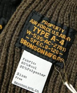 Bronson MFG. CO. ACCESSORIES WWII USAF A-4 Wool Watch Cap