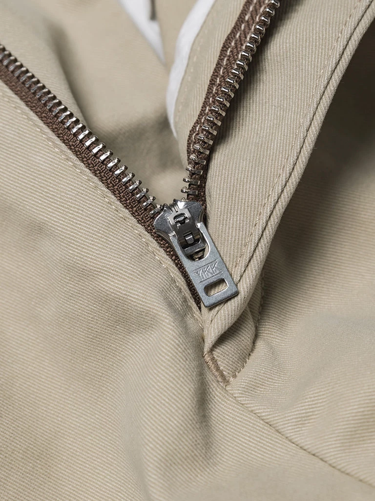 Non Stock MFG. CO. 1930s IVY Style Double Pleated Chino Trousers - Khaki May 2022 10 Non Stock MFG. CO. 1930s IVY Style Double Pleated Chino Trousers - Khaki May 2022