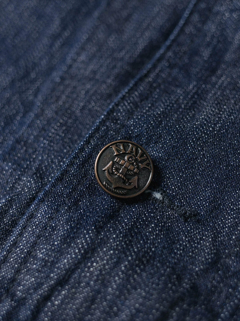 Bronson MFG. CO. 1922 USN 2nd Model Denim Coverall Utility Jacket 13 Bronson MFG. CO. 1922 USN 2nd Model Denim Coverall Utility Jacket