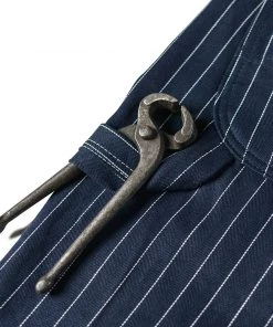 Bronson MFG. CO. Lot 952 HBT Striped Mechanic Pants - Navy BOTTOMS