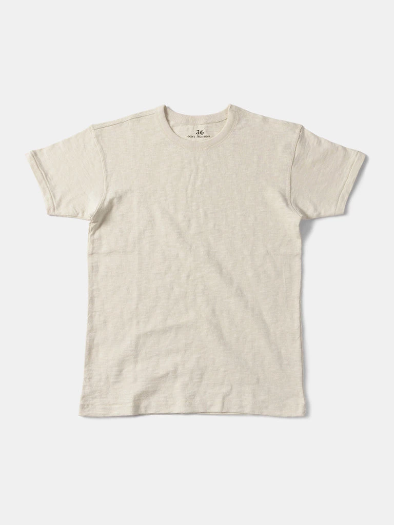 Bronson MFG. CO. 1940s USN Slub Cotton Training T-Shirt TOPS 1 Bronson MFG. CO. 1940s USN Slub Cotton Training T-Shirt TOPS