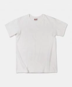 Bronson MFG. CO. BEST SELLERS Loop Wheel Tubular T-Shirt - White