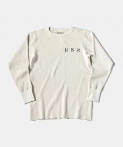 Bronson MFG. CO. NEW ARRIVALS US Naval Raschel Knitting Waffle Undershirt