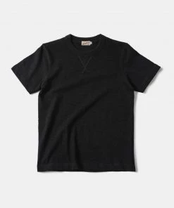 Non Stock MFG. CO. May 2022 Heavyweight US Cotton Gusset Tubular T-Shirt - Black