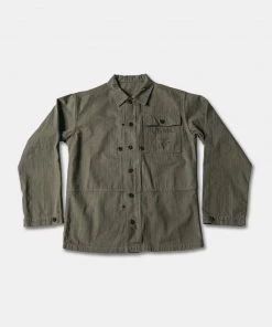 Bronson MFG. CO. NEW ARRIVALS USMC P-44 HBT Utility Jacket