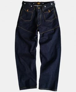 Annual Ring 1879 Model Charles A. Jones Denim Railroad Work Trousers BOTTOMS