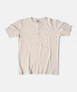 Bronson MFG. CO. 1890s Slub Cotton Henley T-Shirt