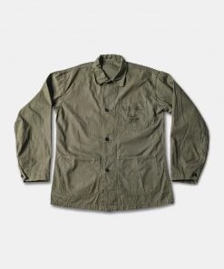 Bronson MFG. CO. NEW ARRIVALS USMC P-41 HBT Utility Jacket
